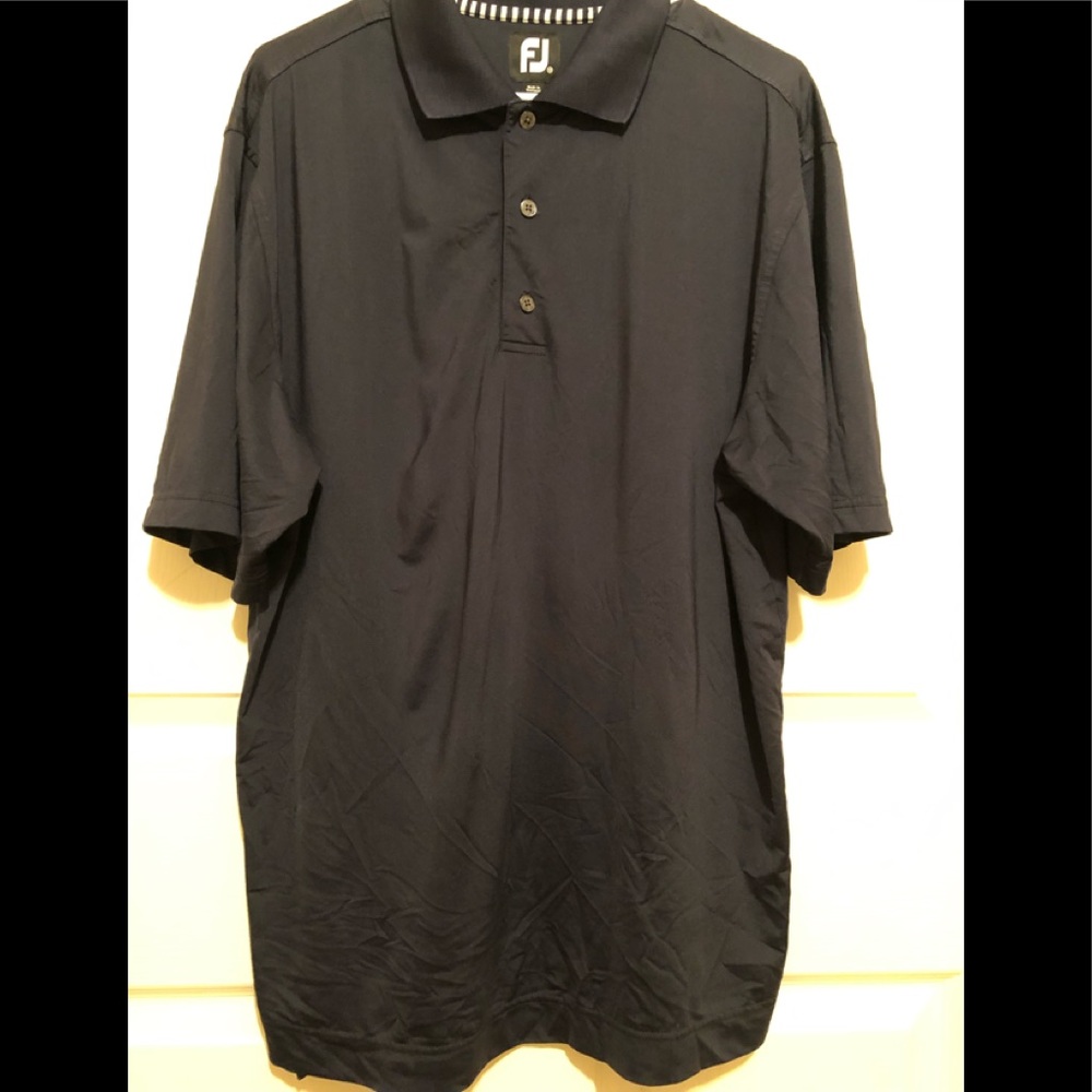 Footjoy Polo Mens Size Medium Navy.